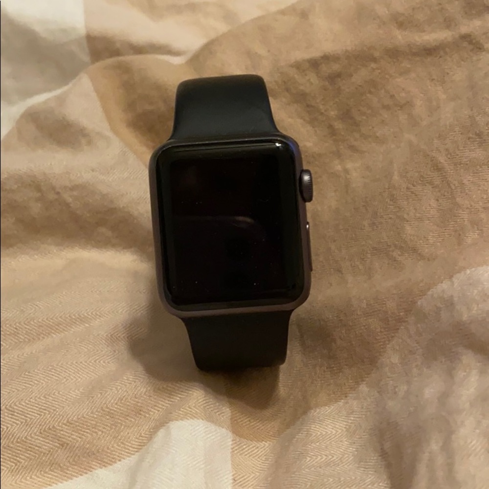 Black 1st gen Apple Watch